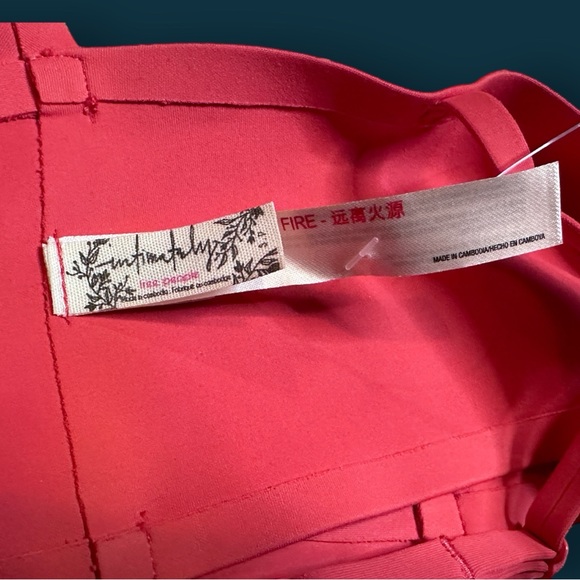 NWT Free People Intimately Sage Longline Neo Bralette in Cayenne Pink. Small 🌺 - Picture 12 of 14